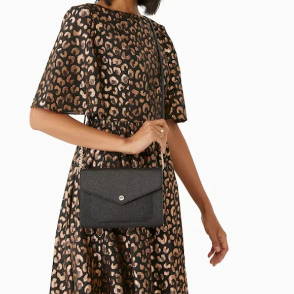 Kate Spade Black Tinsel Crossbody Bag NWT - Picture 2 of 4